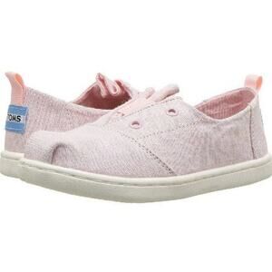 Toms Girls Lumin Pink Slip-On Sneakers 8